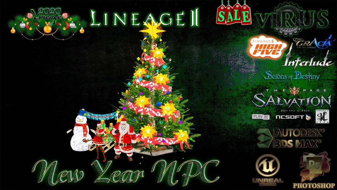 NPC New Year With Effects 01. NEW YEAR 2020. Any Chronicle ◄√i®uS►