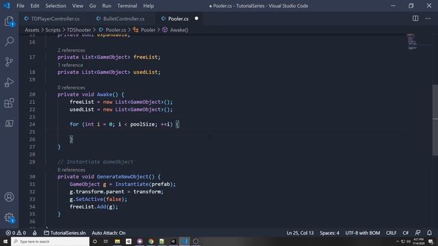 Design Pattern: Object Pooling in Unity смотреть онлайн