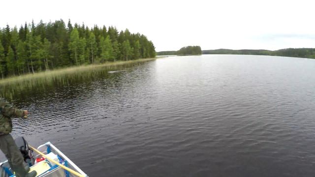 Pike fishing in Sweden Рыбалка на щуку в Швеции part 2 часть 2 смотреть онлайн