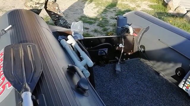 Тюннинг ПВХ лодки. Антей 420. смотреть онлайн