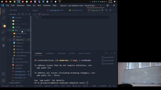 12-06 Additional React bits and intro to SASS смотреть онлайн