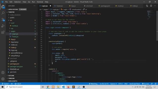 REACT, EXPRESS JS, & MySQL: REACT FOR FRONT-END! (part 3) смотреть онлайн