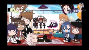 Реакция персонажей из данганронпы на видео ?