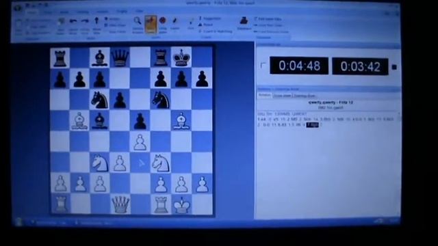 Ничья с Deep Fritz 12 /Draw with deep Fritz 12 смотреть онлайн