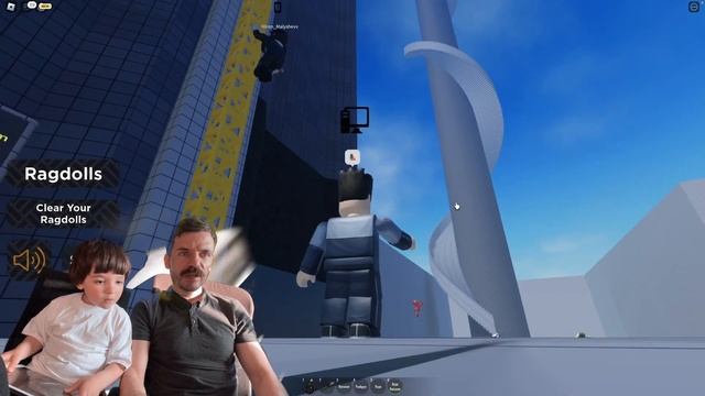 РОБЛОКС В РЕАЛЬНОЙ ЖИЗНИ! Untitled Ragdoll Game ROBLOX смотреть онлайн