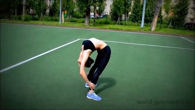 Гимнастика Тренировка по гимнастике спустя 6 лет смотреть онлайн