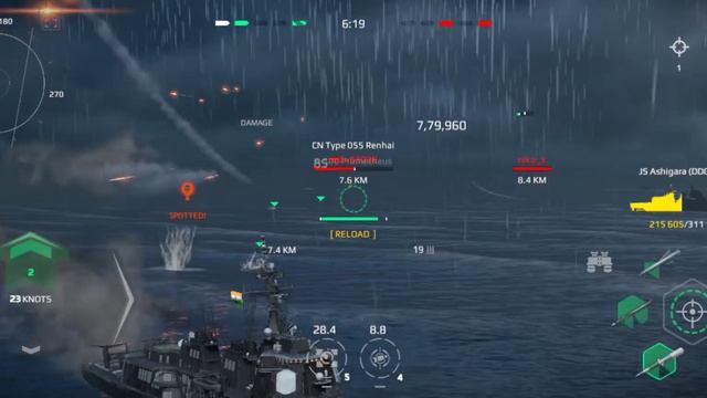 JS Ashigara | Modern Warships gameplay | Kailas D Gamer смотреть онлайн