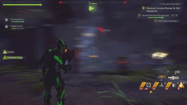 Anthem: 3 Interceptor's in action! смотреть онлайн
