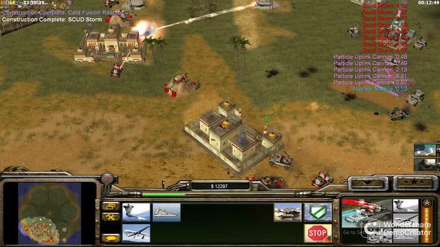 C&C GENERALS ZERO HOUR GLA TOXIN VS 5 HARD ARMY RANK MAP смотреть онлайн