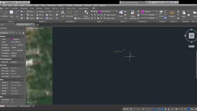 SECCIÓN TRANSVERSAL CON DESPALME DE 15% AUTOCAD 2018 смотреть онлайн