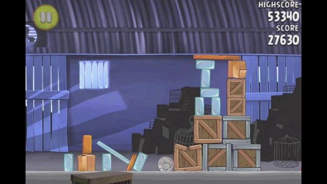 Angry Birds Rio Level 5 (1-5) Smugglers Den 3 Star Walkthrough смотреть онлайн