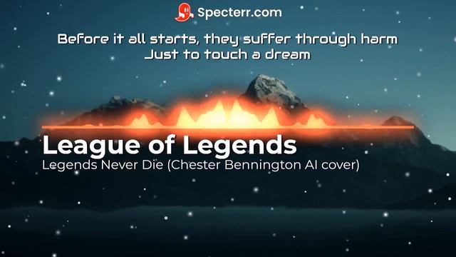 Legends Never Die - Chester Bennington (AI Cover)