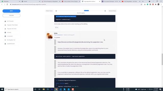 Laravel bootstrap bigger pagination icon problem смотреть онлайн