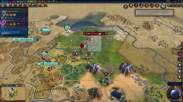 Civilization VI: Terra Map Multiplayer w/ TheSolarGamer & GameGabster #4 смотреть онлайн