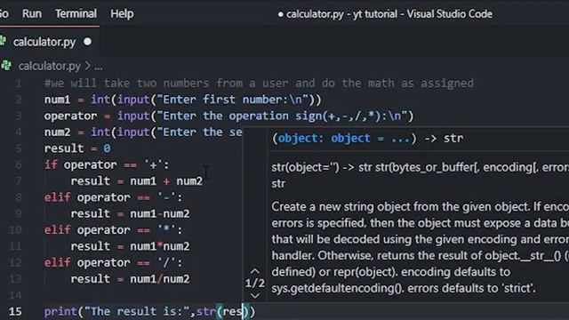 How to make a Simple Calculator with Python смотреть онлайн