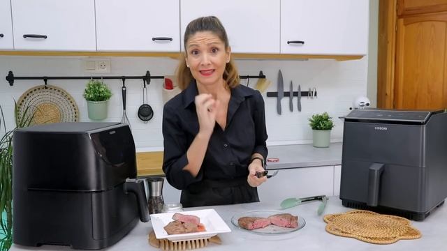 ✅DUELO De COSORI: COSORI DUAL BLAZE Vs COSORI 5.5 L / Comparación Cosori Air Fryer / 3 Recetas ???