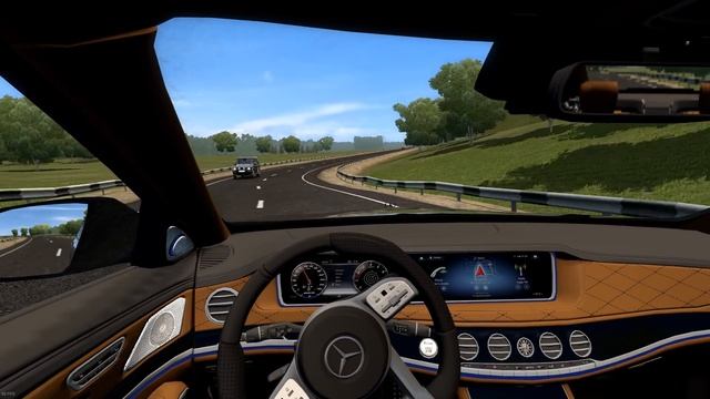 City Car Driving 1.5.7 | Mercedes-Benz S63 AMG W222 | Custom Sound | 60 FPS 1080p смотреть онлайн