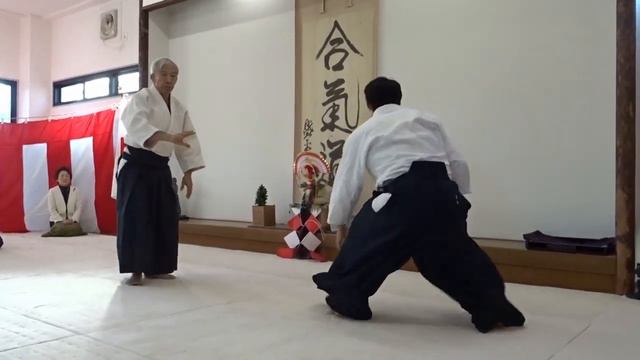 8 Моритеру Уэсиба (досю). Новогодняя демонстрация айкидо (2024)