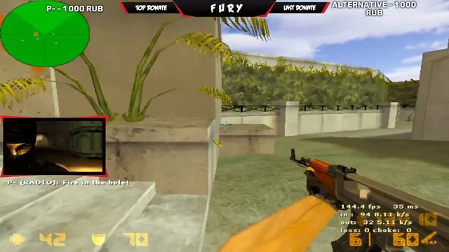 #38 🔴 Counter-Strike 1.6 STREAM 🔥 сервера steam cs 1.6 сегодня идут на**й смотреть онлайн