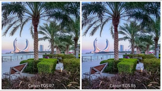 Canon EOS R7 VS Canon EOS R6 | Camera Test & Comparison смотреть онлайн