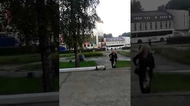 Перекрёсток. Город Чайковский. Улица Ленин. смотреть онлайн
