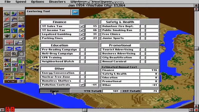 Classic Games: SimCity 2000 (YouTube City Pt.4) смотреть онлайн