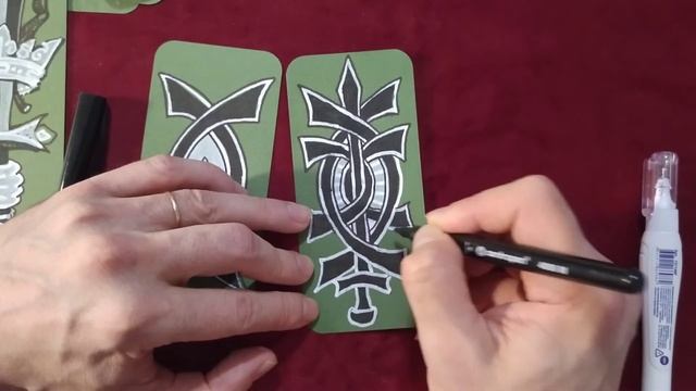 Самодельное Таро. Марсельское Таро своими руками. смотреть онлайн