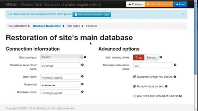 Intro to WordPress 4, video 9a Restore to remote server pt 2 смотреть онлайн