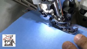 Как настроить шов оверлока.Как настроить натяжение ниток на оверлоке.