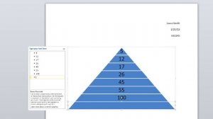 Microsoft Word Tutorial: How to create a SmartArt Pyramid!
