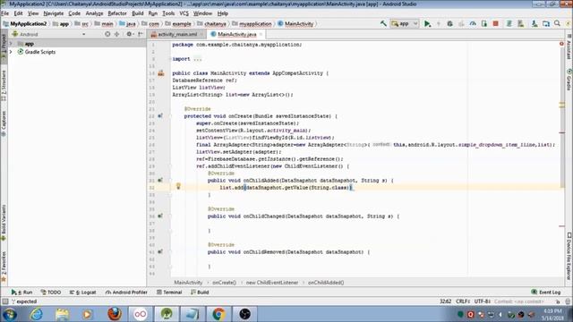 How to Retrive Data from Firebase in List View смотреть онлайн
