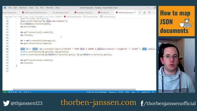 Coffee with Thorben - Mapping JSON documents with Hibernate смотреть онлайн