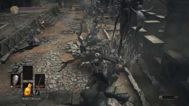 Прохождение игры Dark Souls 3 (Высокая стена Лотрика) #2 смотреть онлайн