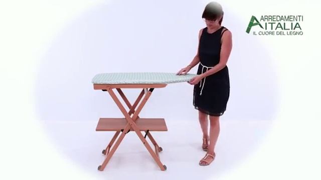 Деревянная гладильная доска Stirocomodo из Италии смотреть онлайн