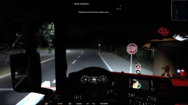 Encountered an irreversible traffic jam | 12211km long-distance transport (01) | ETS2 1.45 Map Comb смотреть онлайн