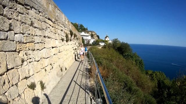 Севастополь курортный. Мыс Фиолент. Яшмовый пляж и грот Дианы. смотреть онлайн