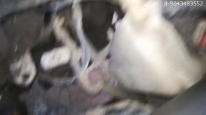 Dodge Caravan удаление обломанного датчика коленвала