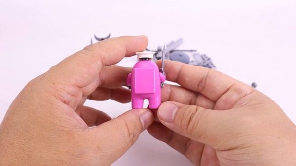 Unoffical LEGO COLLECTION 2021 AMONG US COMBINE SET UNOFFICAL LEGO SPEED BUILD