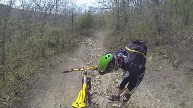 Вело-суббота 09.04.2016 - Трейл в Южную озереевку смотреть онлайн