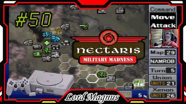 🌒 Nectaris Military Madness 🌒 Прохождение на Ps1 Сложная новая кампания #50