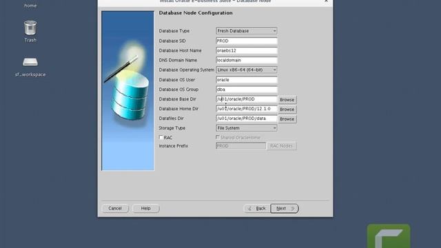How to Install and Configure Oracle E-Business EBS12 on Oracle Database 12c in Linux 7 смотреть онлайн