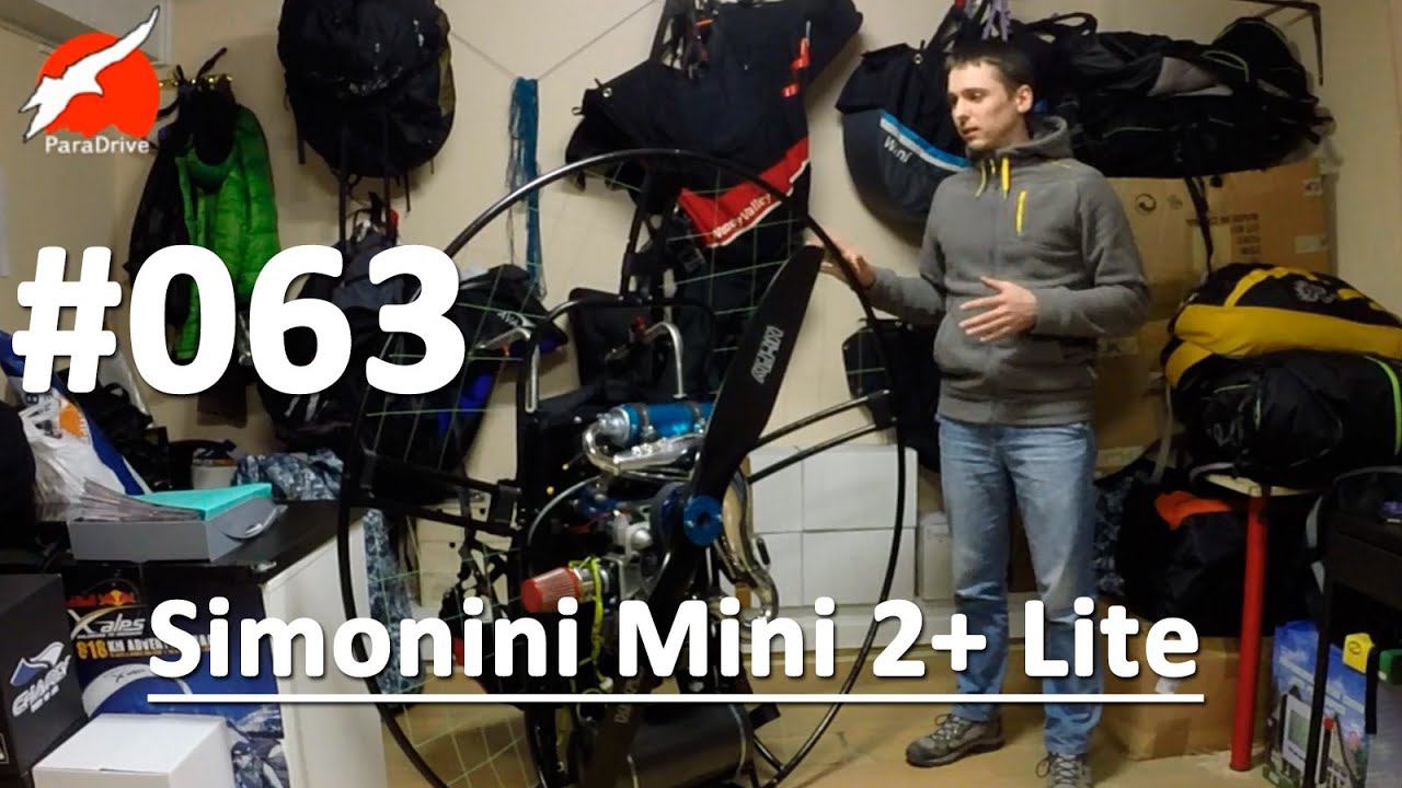 Парамотор Simonini Mini 2+ Lite - обзор смотреть онлайн