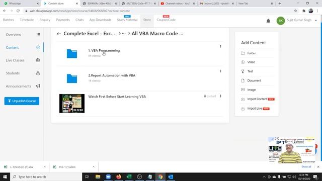Complete Excel - Excel + VBA Macros + Access SQL - Complete Course For MIS Report Automatio смотреть онлайн