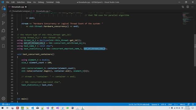2D3D-#021 - C++ Thread-Safe Containers or Data Structures for Concurrency смотреть онлайн