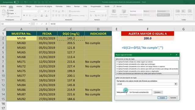 Formato condicional en Excel y la clave para entenderlo смотреть онлайн