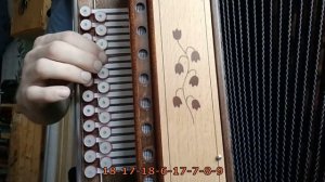 Мурка(припев). Разбор на гармони.