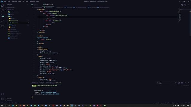 Vuejs Tabbar Component Yapımı смотреть онлайн