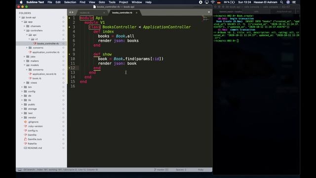 How To Build An API With Ruby On Rails смотреть онлайн
