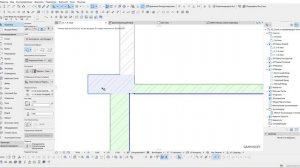 ArchiCAd 24. Соединение стен