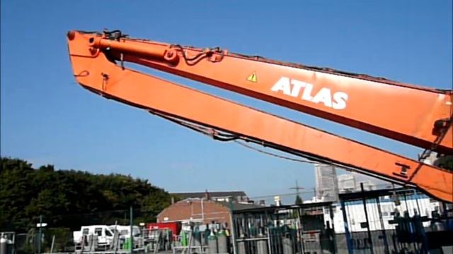 Негабаритный груз - Грейферный погрузчик ATLAS 1804 MI из Германии смотреть онлайн